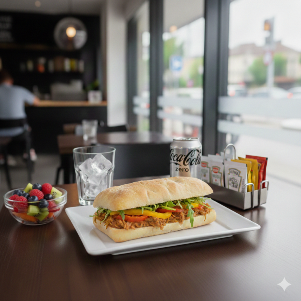 Brunch Estándar 05 - Pan Focaccia Cebolla